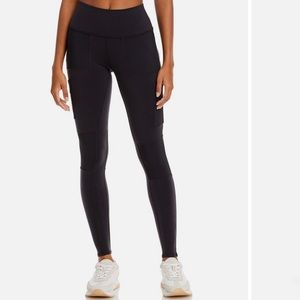 Black Alo Yoga High Waisted Cargo Pocket Full Length Athletic Leggings XS